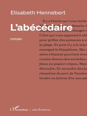 cover image of L'abécédaire